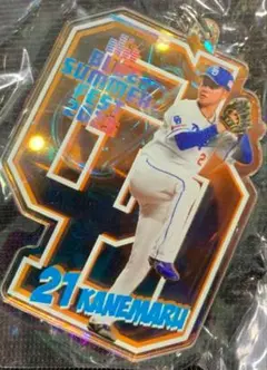 中日ドラゴンズ　21　 金丸夢斗　オーロラアクリルキーホルダー