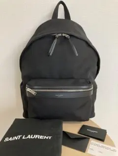 【美品】SAINT LAURENT PARIS CITY バックパック リュック