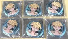東京リベンジャーズ　最後の世界線　マットメタリック缶バッジ　松野千冬　6点セット