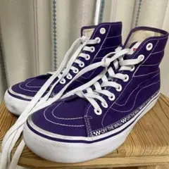 Vans パープル ハイカットスニーカー
