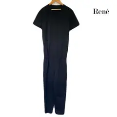 4730 良品 Rene ルネ オールインワン 定価64,900品 黒 タグ付
