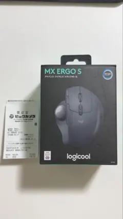 【新品未使用】logicool MX ERGO S ワイヤレストラックボール