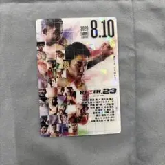 RIZINポテトスティック　メタリックプラカード　NO.09