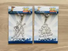 【新品未開封】トイストーリー4 キーホルダー ウッディ ボー ダッキー バニー