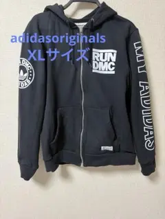 （希少）adidasoriginalsとRUN DMCコラボパーカー XLサイズ