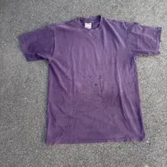 80s シングルNUTMEG パープル Tシャツ