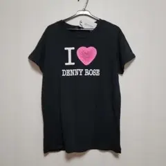 【新品】DENNY ROSE I LOVE Tシャツ M ブラック