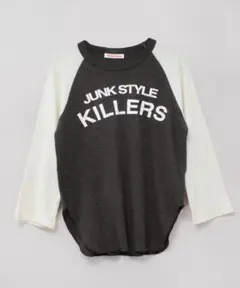 RNA JUNK STYLEKILLERSスラブちびラグランTシャツ