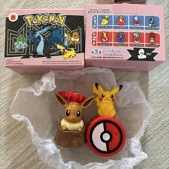 ポケモン イーブイ ピカチュウ フィギュアセット