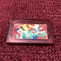 ポケットモンスター ゲームボーイアドバンスソフト　ルビー　※シール貼り替え品