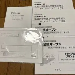 筑波大学附属小学校　ちきゅうまるプリント