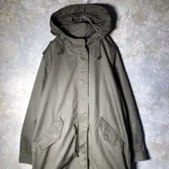 【ヴィンテージ】ライナー付きミリタリージャケット カーキ 古着 AS65