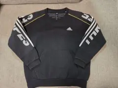 adidas 黒 トレーナー 150サイズ