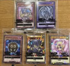 セブンイレブン × 遊戯王 全5種コンプリートセット 新品 未開封品