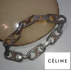 CELINE マカダム トリオンフ オールドセリーヌ ブレスレット