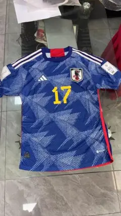 【未使用】日本代表 田中（TANAKA）17 番 公式ユニフォーム
