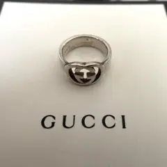 【GUCCI】インターロッキングG リング 925 シルバー グッチ