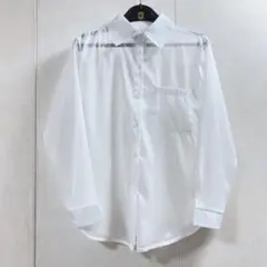 新品未使用！オーガンジーホワイトシャツブラウス