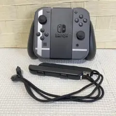 ニンテンドースイッチ ジョイコン スマブラ エディション LRセット グリップ付