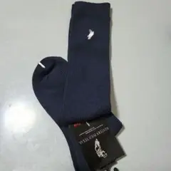 【未使用品】POLO TEXAS ネイビー　ハイソックス　22~25cm