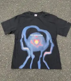 【HOOK】個性派抽象画プリント半袖ビッグTシャツ　メンズ