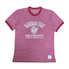 【00s】Retro Brand リンガーTシャツ Made in USA