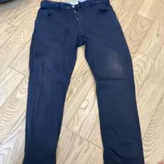 ikka ネイビー チノパン Sサイズ