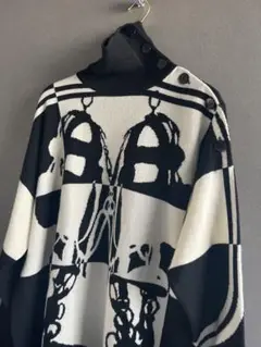 HERMES エルメス ブリッド ドゥ ガラ ハイネックニット 2021AW