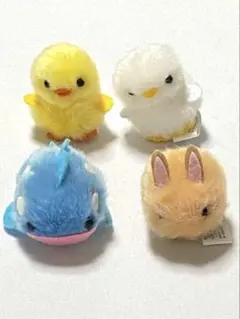 ひよこのおかげ　マスコット　４個セット　アミューズメント　クレーンゲーム