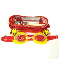 アイアンマン子供用ゴーグル イエロー　マーベル　未使用　キッズゴーグル