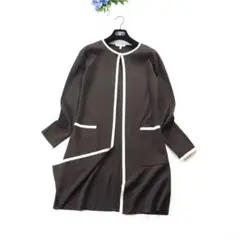 MaxMara 【最高級白タグ】落ち感美しい♪ シルクコットン カーディガン