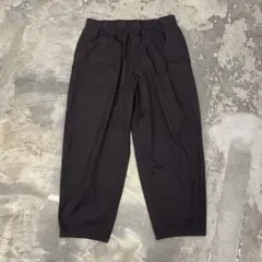 【GU】バルーンアンクルパンツ　黒　XL 321-331817