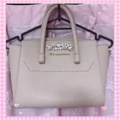JILL BY JILLSTUART ビジューロイヤルトート ピンク