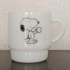 MILKWARE スヌーピー マグカップ 耐熱ガラス