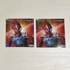 ウルトラマンソフビ　ステッカー　２枚セット