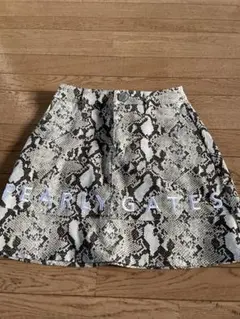 パイソン柄スカート00