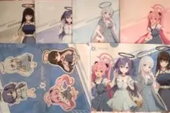 ブルーアーカイブ✕LAWSONコラボ　クリアファイル全6種コンプリート