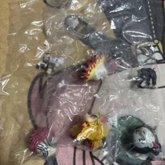 ちまっ！きゃら3 鬼滅の刃 プレミアムガシャポン 全3種 フルコンプ 猗窩座 他