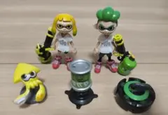 スプラトゥーン2　きせかえギアコレクション　　ネオンイエロー・グリーンセット