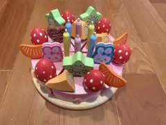 木製 誕生日ケーキ おもちゃ