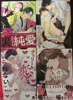 商業BL漫画 まとめ売り 4冊セット