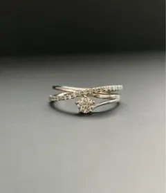 フェスタリアwish upon a star Pt900ダイヤモンドリング 4号