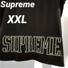 Supreme 【美品】 コントラストアプリケTシャツ 希少XXLサイズ