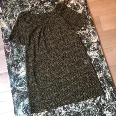 【美品】アルアバイル-alluaville-レオパードワンピース サイズM