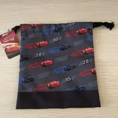 カーズ 巾着袋 マックィーン ストーム ディズニー タグ付き 未使用