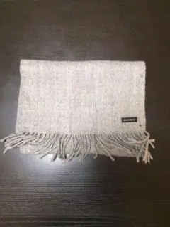 コムサ　レディースマフラー　グレー