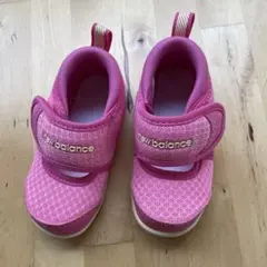 new balance ベビーシューズ ピンク 13
