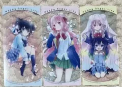 ハッピーシュガーライフ 特典 クリアしおり さとう しお 3点