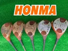 ⭐️最高級ホンマゴルフパーシモン5本セット⭐️