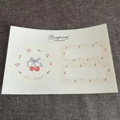 ボンポワン ノベルティ シール